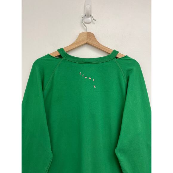 Clare V. for Anthropologie Oui French Paris Colorful Sweatshirt MODIFIED - Large - Picture 4 of 8